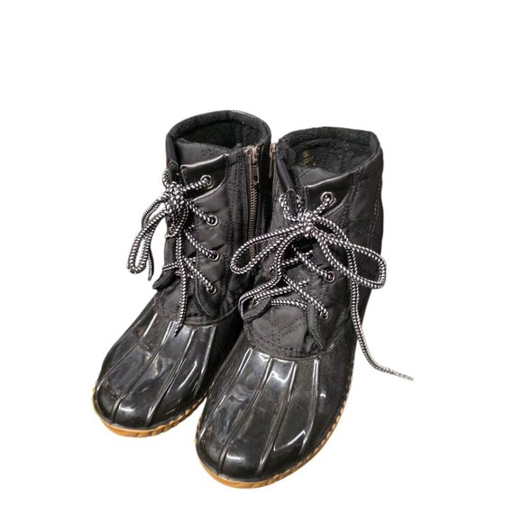 Portland Boot Company Shoes - Women's Portland Boot Company Black Duck Boots Size 6 Women's